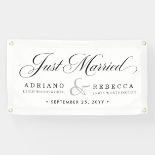 Frisch Vermählt Auto Banner