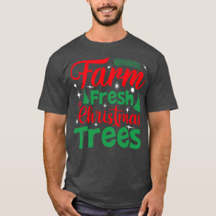 Frisch vom Bauernhof Weihnachtsbaum T-Shirt