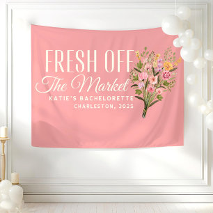 Frisch vom Markt Banner Maßgeschneidert Sie ist fr Wandteppich