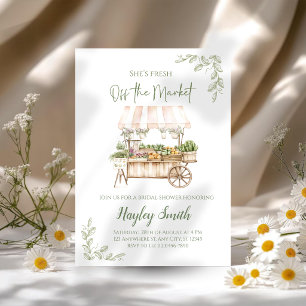 Frisch vom Markt: Einladung zur Bridal Shower