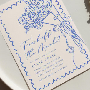 Frisch vom Markt: Einladung zur Bridal Shower Feie