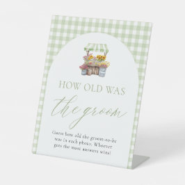 Frisch vom Markt, wie alt war das Gräuel-Zeichen Sockelschild