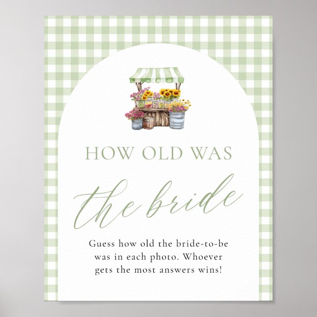 Frisch vom Markt, wie alt war das Zeichen der Brau Poster (Vorne)