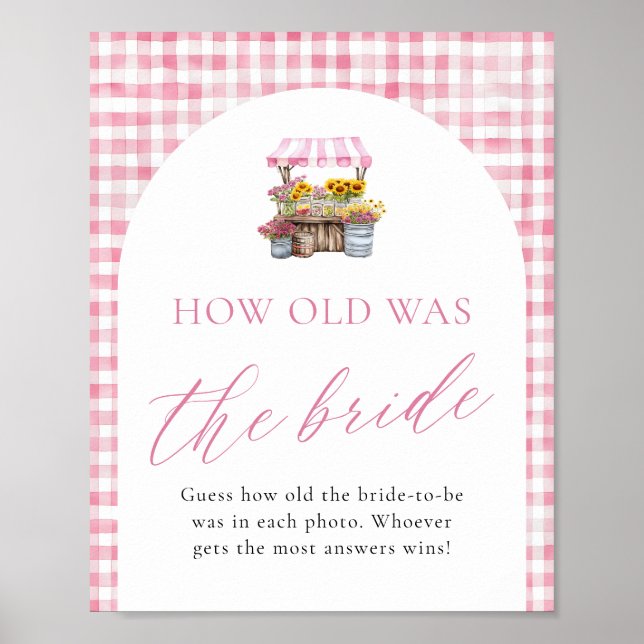 Frisch vom Markt, wie alt war das Zeichen der Brau Poster (Vorne)