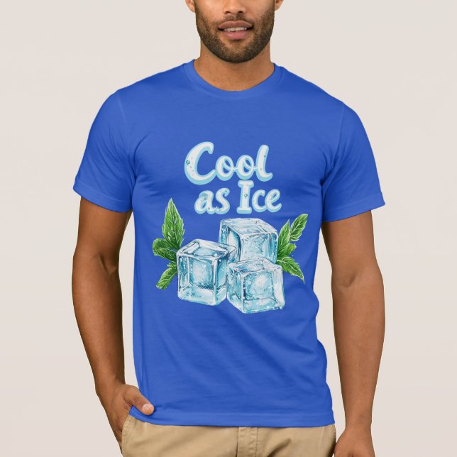 Frisch wie Eis ❄️ T-Shirt (Vorderseite)