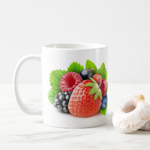 Frischbeeren Kaffeetasse