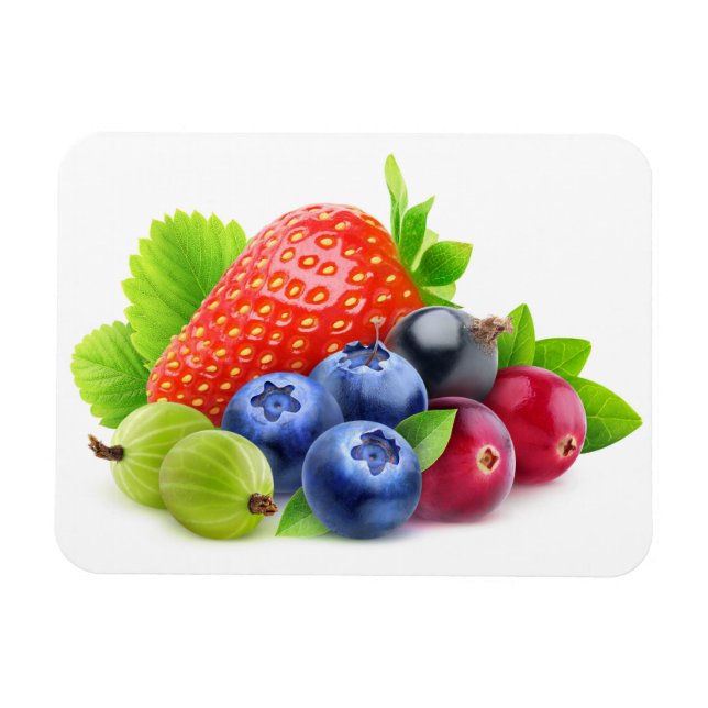 Frischbeeren Magnet (Horizontal)