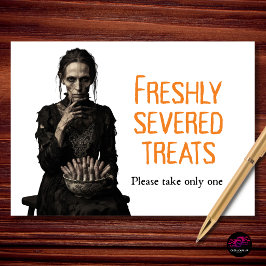 Frische abgeschnittene Halloween-Geschenke lustig Feiertagskarte