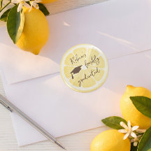 Frische Absolventen Zitrone Abschlusskappe