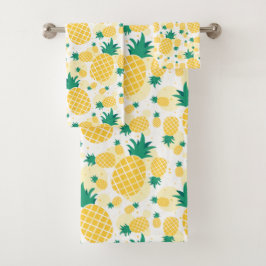 Frische Ananas Badezimmer Handtuch Set