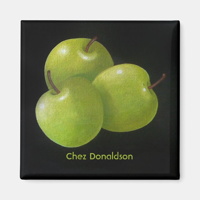 Frische Apfel Magnet (Vorne)