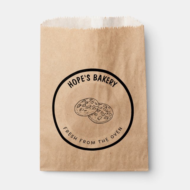 Frische aus dem Ofen  Geschenktütchen (Vorderseite)