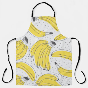 Frische Bananen handgezeichneter Hintergrund. Dood Schürze