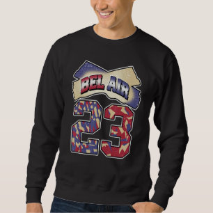 Frische Bel Air Number 23 V3 Fade Carbon 700s Pass Sweatshirt