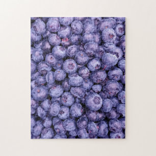 Frische Blaubeeren Fotografie Puzzle