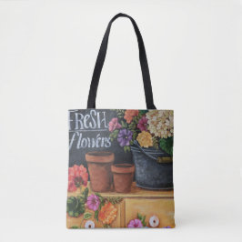 "Frische Blumen-" feine Kunst-BlumenTaschen-Tasche