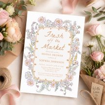 Frische Blumen-Hochzeitsdusche vom Markt