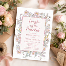 Frische Blumen-Hochzeitsdusche vom Markt