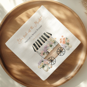 Frische Blumen Hochzeitsshower - oder auch: Fresh Serviette