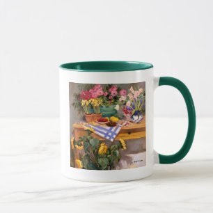 Frische Blumen I Tasse