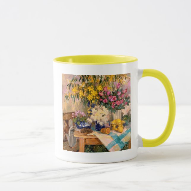 Frische Blumen II Tasse (Rechts)