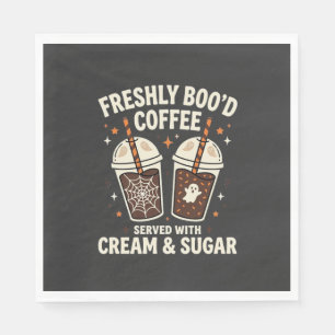 Frische Blut Halloween-Kaffee Serviette