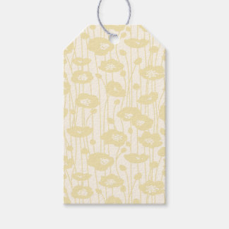 Frische Blüten | Buttercreme - Neutral Geschenkanhänger