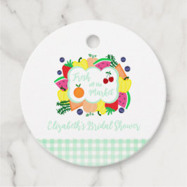 Frische Brautparty Geschenkanhänger