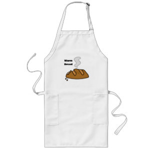 Frische Brot Süße Bäckerei Illustration   Brotlieb Lange Schürze