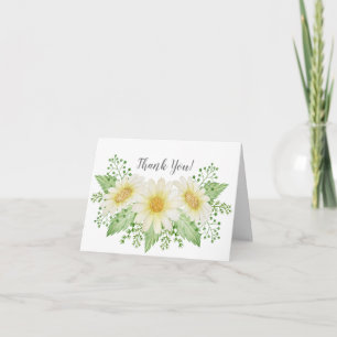 Frische Daisy Dankeskarte