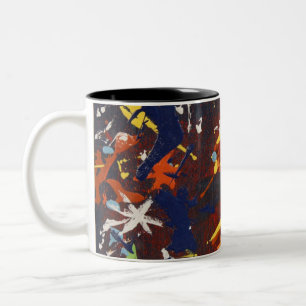 Frische Eier (eisig) Zweifarbige Tasse