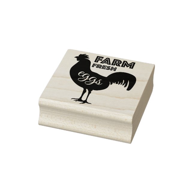 Frische Eier Gummistempel (Stempel)