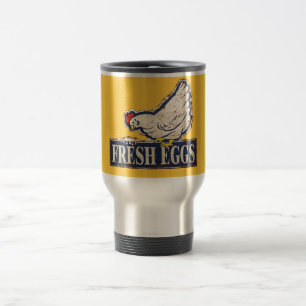 frische Eier Reisebecher