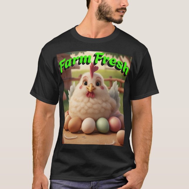 Frische Eier T-Shirt (Vorderseite)