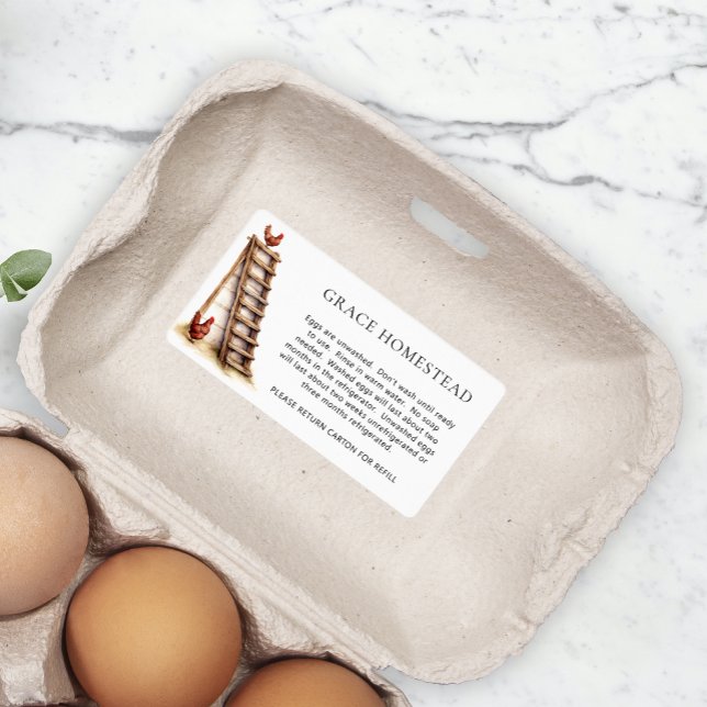 Frische Eier-Verpackungskarton von Hühnerfarm (Von Creator hochgeladen)