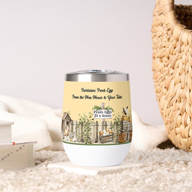 Frische Eier - vom Hennenhaus bis zum Tisch (Von Creator hochgeladen)