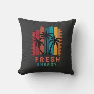 Frische Energie – Moderne Motivation Kissen