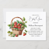 Frische Erdbeeren in einem Korbbeutel