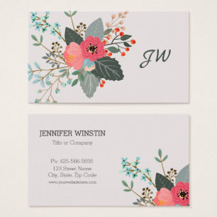 Frische farbige Blume Bouquet-Vorlage