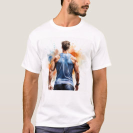 Frische Fitness Kunst - Fitnessraum und Motivieren T-Shirt