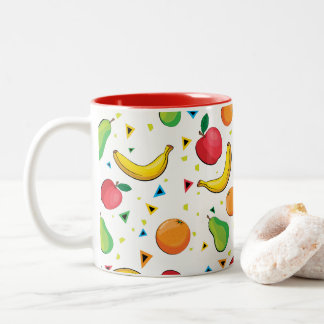 Frische Frucht-Spaß-Druck-Tasse Zweifarbige Tasse