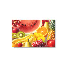 Frische Früchte Leinwand Kunst
