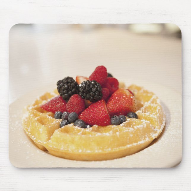 Frische Fruchtwaffel Mousepad (Vorne)