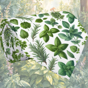 Frische Gartenkräuter Foodie-Küchenkrawatte Krawatte