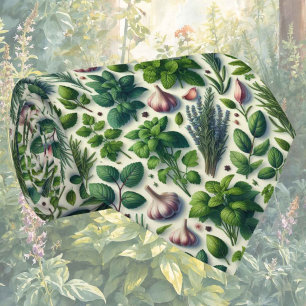 Frische Gartenkräuter Foodie-Küchenkrawatte Krawatte