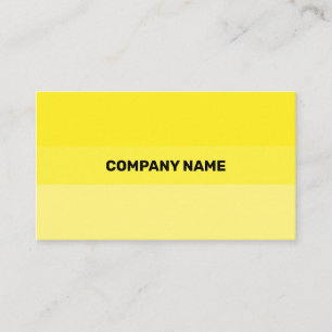 Frische gelbe zeitgenössische Transparenz Visitenkarte