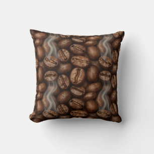 Frische geröstete Kaffeebohnen-Dampf-Aroma Kissen