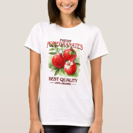 Frische Granatäpfel - beste Qualität T-Shirt
