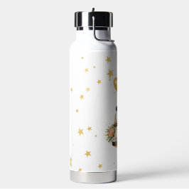 Frische Hochzeit Brautpaar Trinkflasche