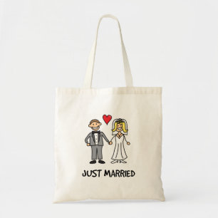 Frische Hochzeit Cartoon Tragetasche